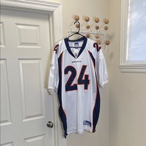 Reebok - NFL Denver Broncos Bailey #24 Jersey - White XXL 56